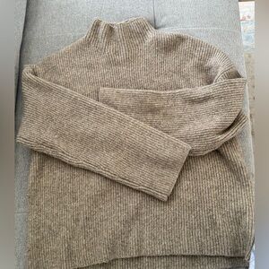 Abercrombie & Fitch Brown Turtleneck Sweater